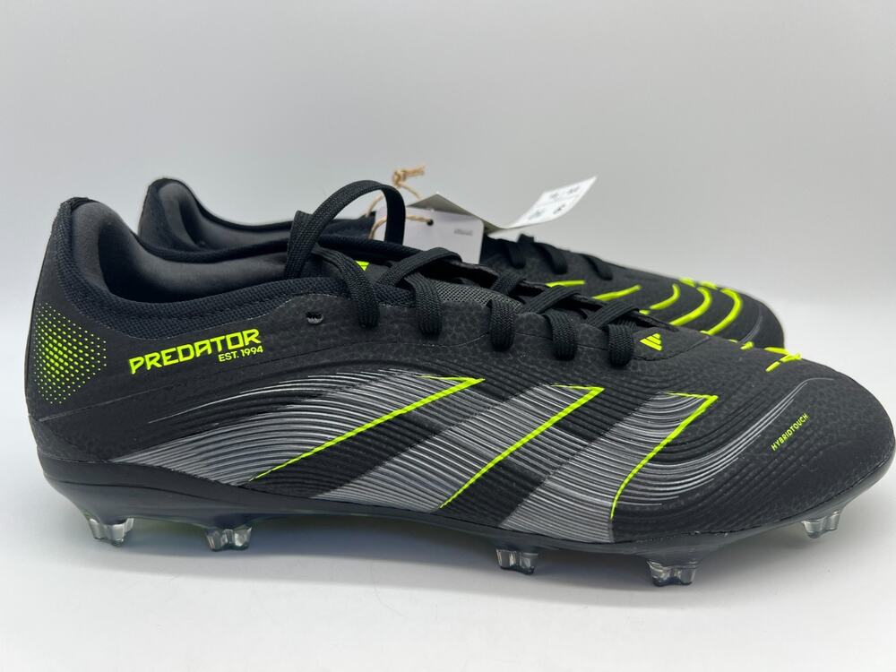 adidas Predator Pro FG Soccer Men's Size 9 Electric Stealth Pack JI1197 New